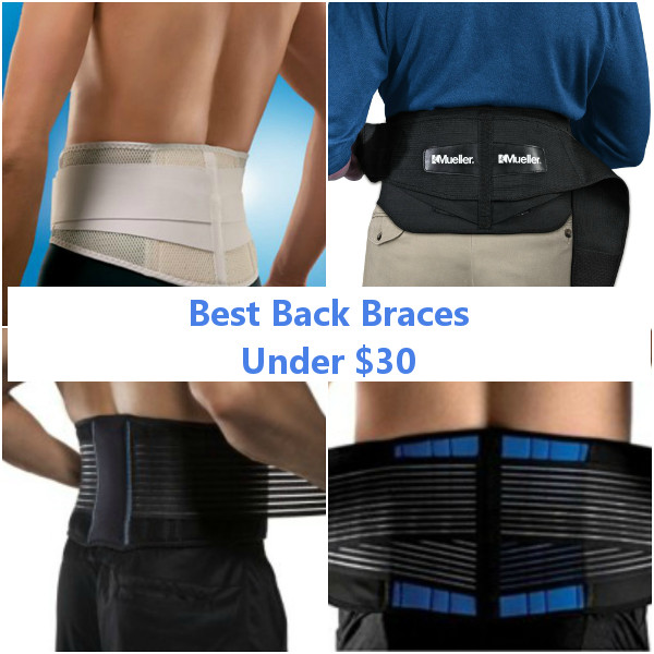 5 Best Back Braces Under $30