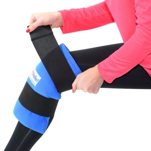 Soft Gel Knee Ice Wrap by Cool Relief